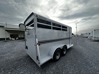 New 2026 Bee 3 Horse Slant Load Durango BP Horse Trailer