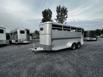 New 2026 Bee 3 Horse Slant Load Durango BP Horse Trailer