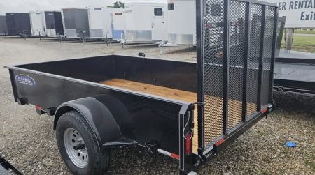 New 2025 Maxwell 66X10 Solid Side Utility Trailer