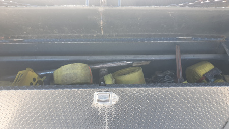 Used 2024 Trail Maxx 102"x40' GN Flatbed w/ Max Ramps