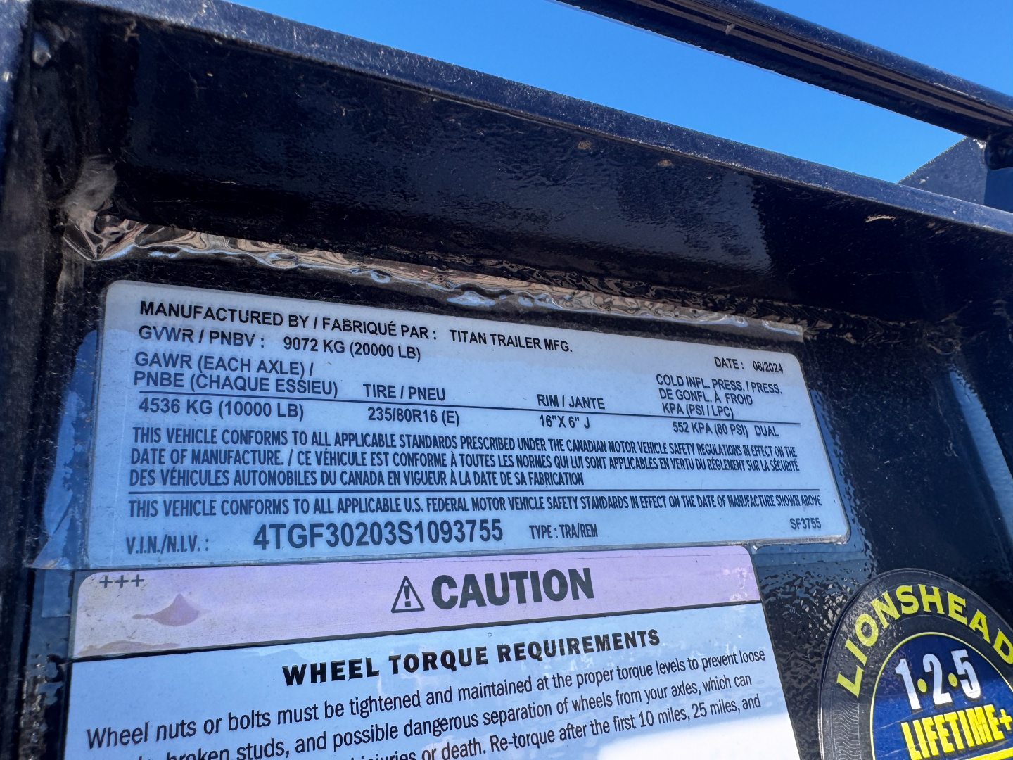 New 2025 Titan Trailer 30' WIDE GLIDE TANDEM DUAL Deckover Trailer