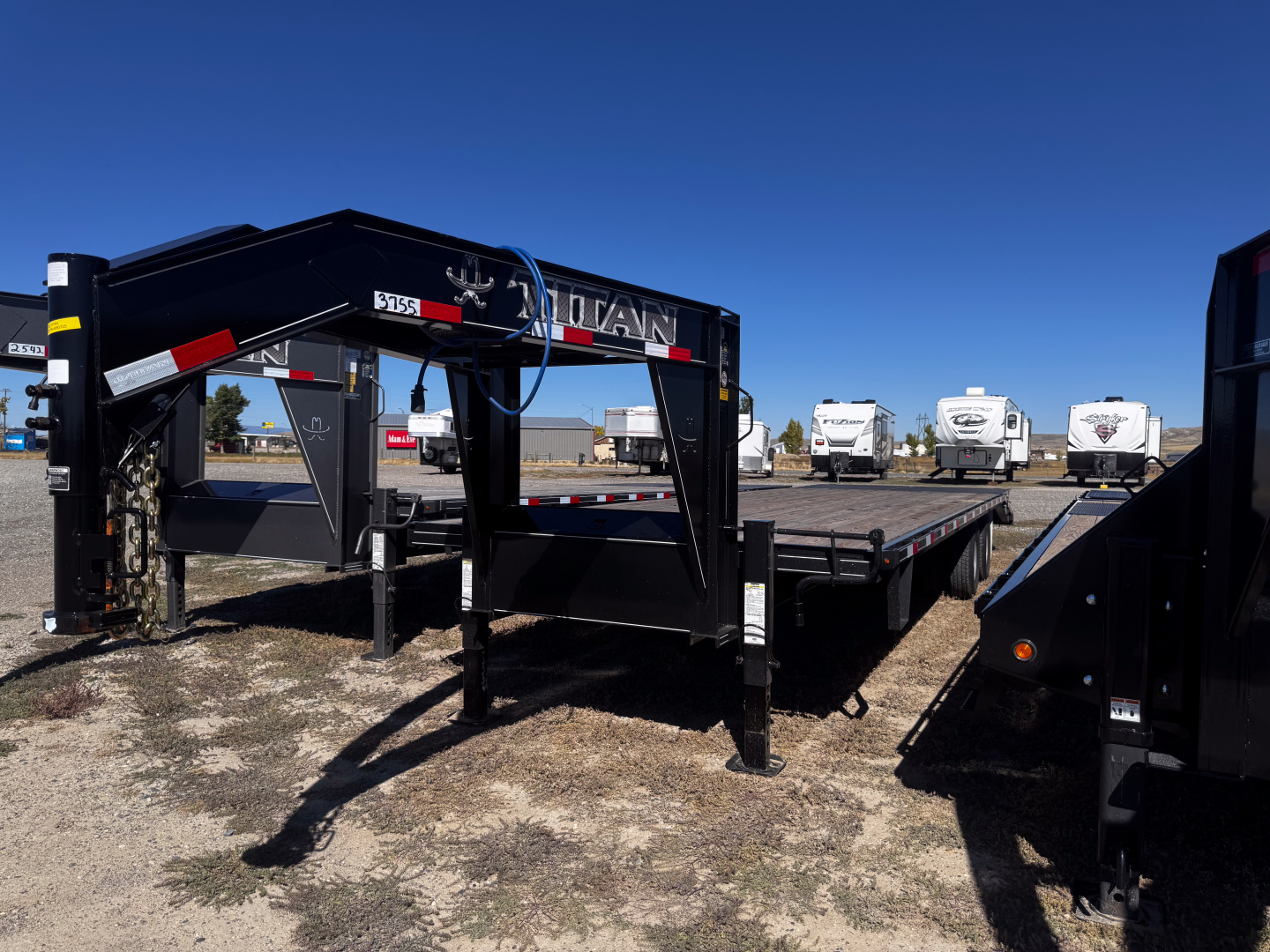 New 2025 Titan Trailer 30' WIDE GLIDE TANDEM DUAL Deckover Trailer