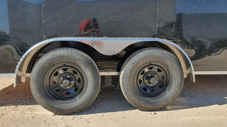 New 2026 Compass 7'x16' Enclosed Cargo Trailer - Indigo DLX