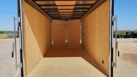 New 2026 Compass 7'x16' Enclosed Cargo Trailer - Indigo DLX