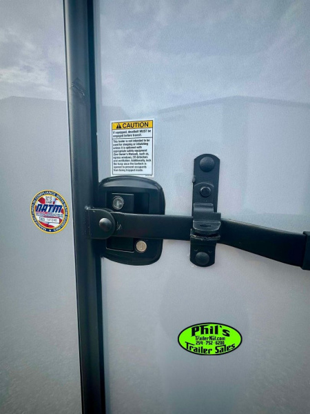 New Pace American 7X14 Cargo / Enclosed Trailer UPOGRADED SCREWLESS .080 EXTERIOR & REAR WING