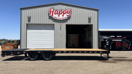 New 2026 PJ 102 x30' GN Low-Pro Flatbed w/ Duals - LD