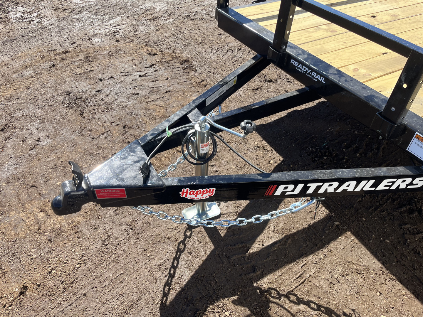 New 2026 PJ 77"x12' Single Axle Utility Trailer - U7