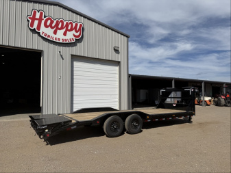 New 2026 PJ 102"x24' Gooseneck Super-Wide Equipment Trailer – B6