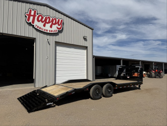 New 2026 PJ 102"x24' Gooseneck Super-Wide Equipment Trailer – B6