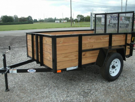 New 2026 AMO 5x8UT Utility Trailer