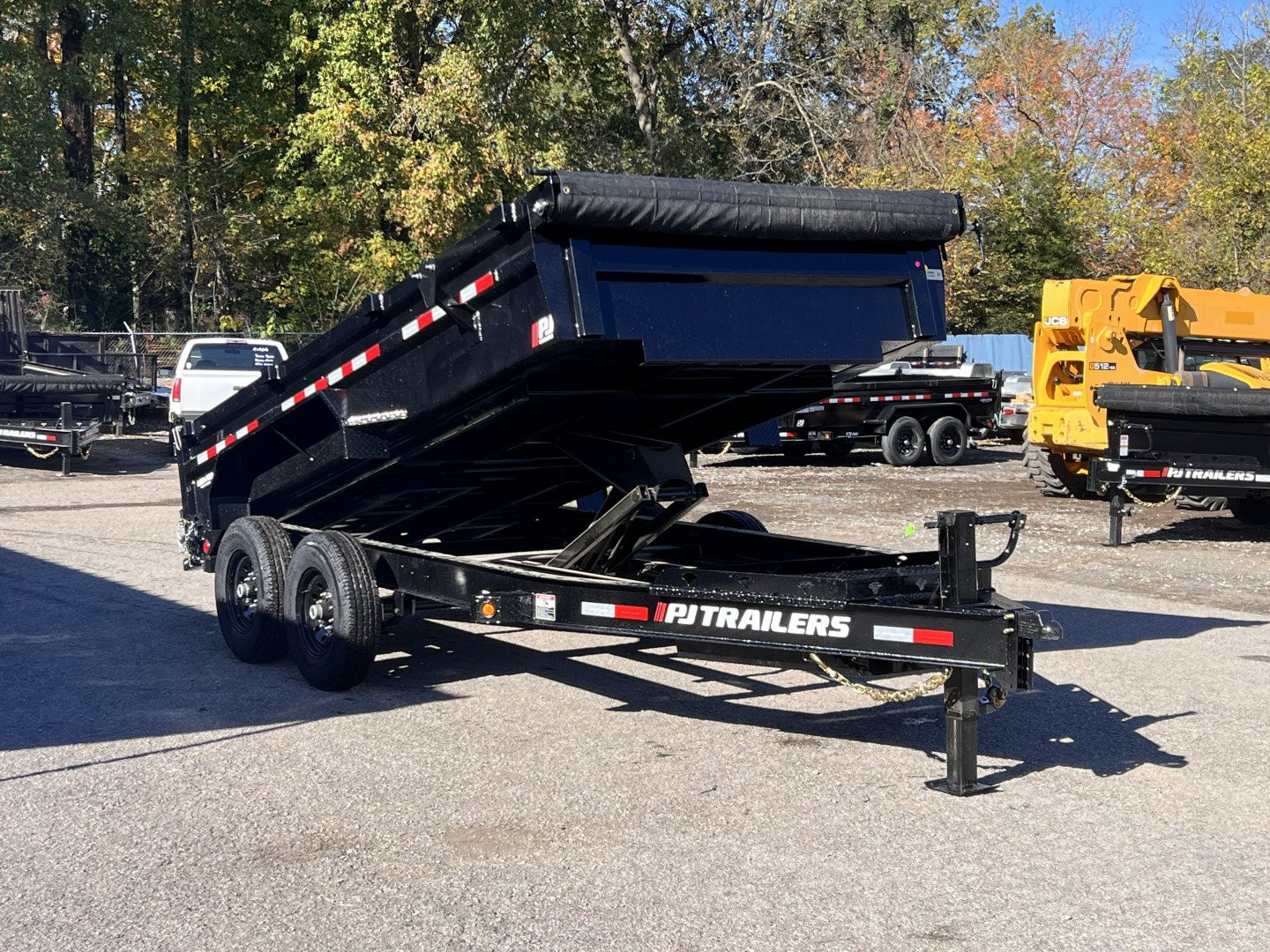 New 2026 PJ TRAILERS 14' x 83" (DL) 14K Low-Profile PRO Series Dump Trailer