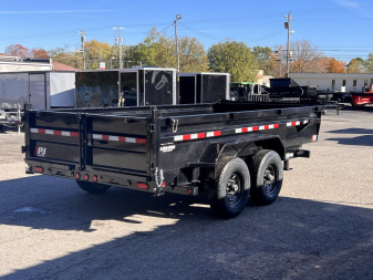 New 2026 PJ TRAILERS 14' x 83" (DL) 14K Low-Profile PRO Series Dump Trailer