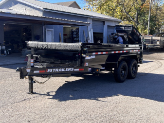 New 2026 PJ TRAILERS 14' x 83" (DL) 14K Low-Profile PRO Series Dump Trailer