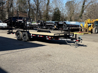 New 2026 PJ TRAILERS 83  x 20' - 6  Channel 14K Quest Series (CD) Equipment Trailer