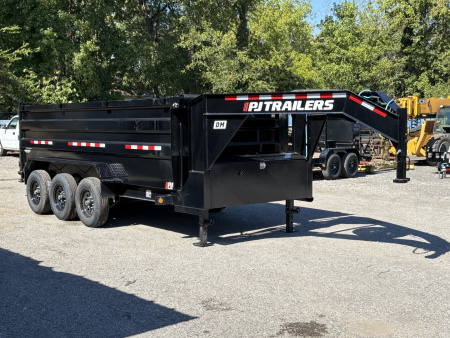 New 2026 PJ Trailers 16' x 83" (DM) 21K Low-Profile High Side Dump Trailer