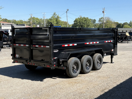 New 2026 PJ Trailers 16' x 83" (DM) 21K Low-Profile High Side Dump Trailer