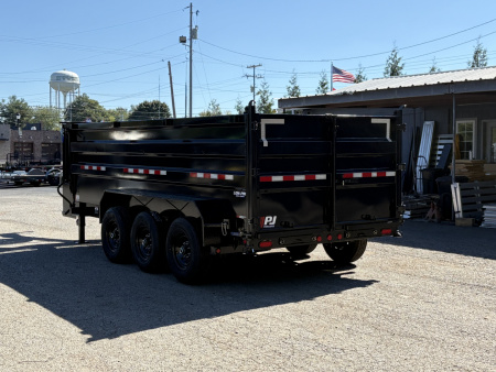 New 2026 PJ Trailers 16' x 83" (DM) 21K Low-Profile High Side Dump Trailer