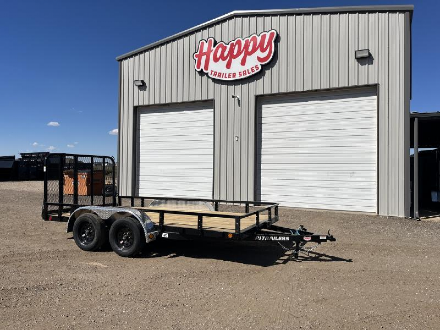 New 2026 PJ 83"x14' Tandem Axle Utility Trailer - UL