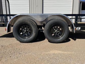 New 2026 PJ 83"x14' Tandem Axle Utility Trailer - UL