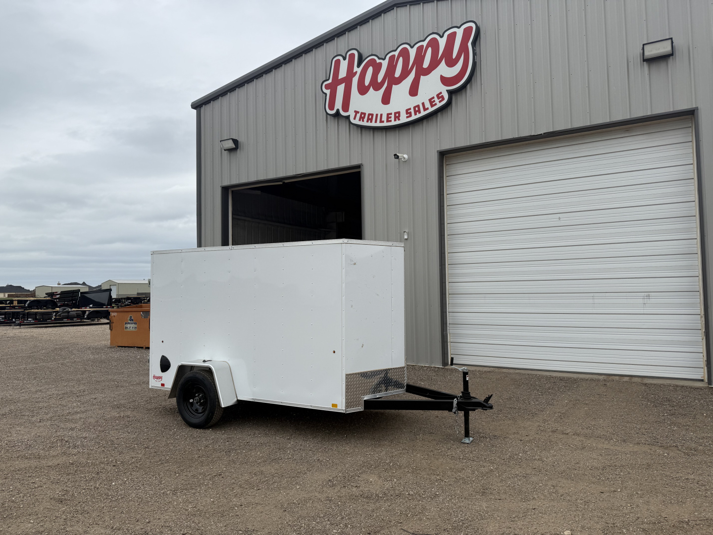 New 2026 Compass 5'x10' Enclosed Cargo Trailer - Indigo DLX