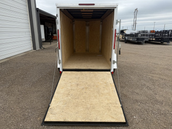 New 2026 Compass 5'x10' Enclosed Cargo Trailer - Indigo DLX