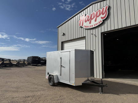 2026 Compass 6'x10' Enclosed Cargo Trailer - Indigo DLX