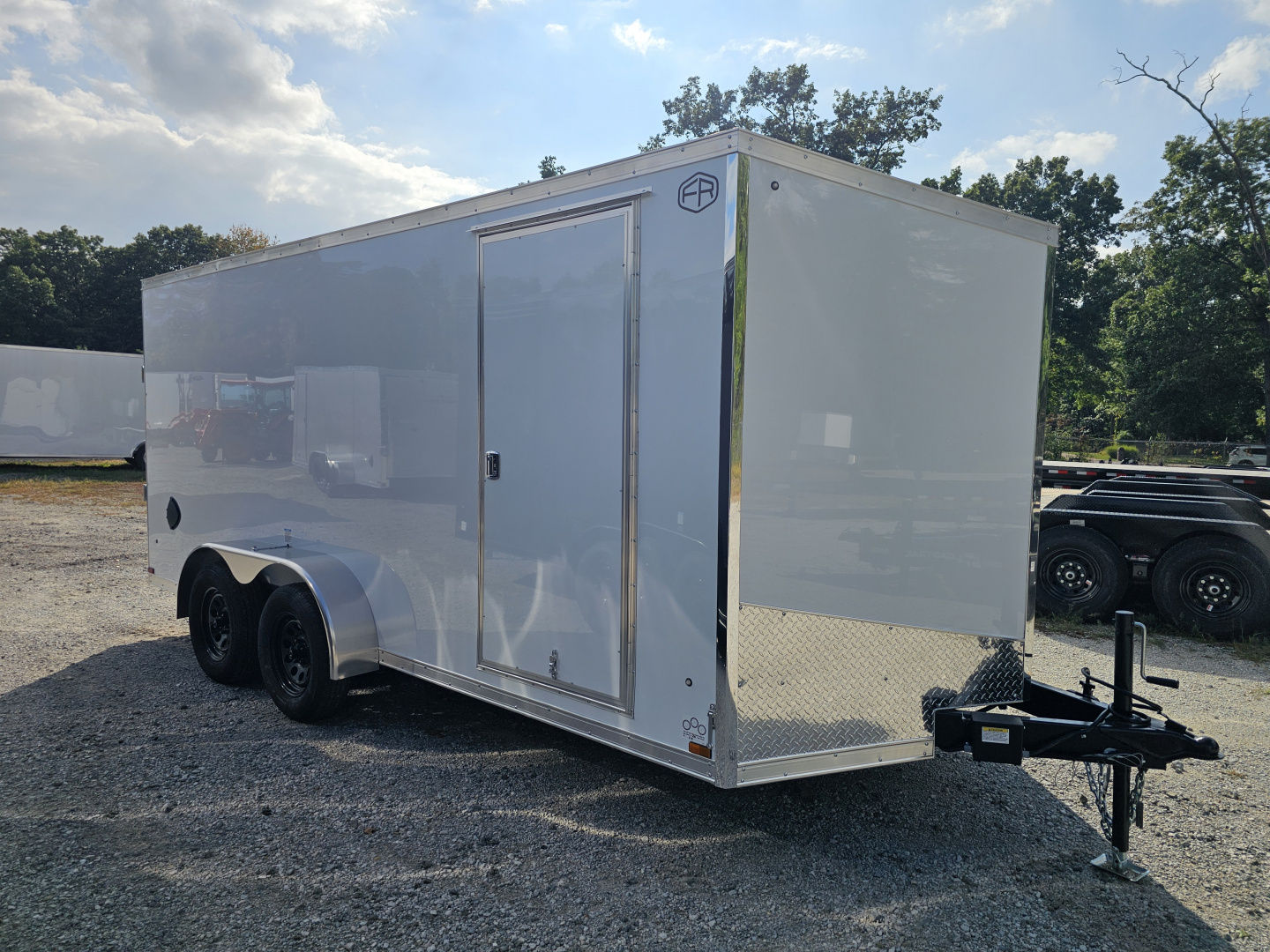 New 2026 US Cargo 7X16 TANDEM AXLE 6' TALL RAMP DOOR 080 POLYCORE SCREWLESS Cargo / Enclosed Trailer