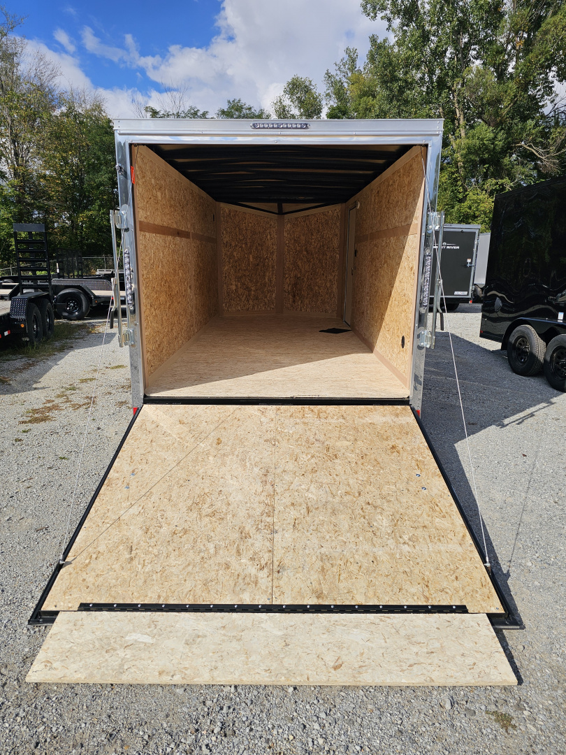 New 2026 US Cargo 7X16 TANDEM AXLE 6' TALL RAMP DOOR 080 POLYCORE SCREWLESS Cargo / Enclosed Trailer