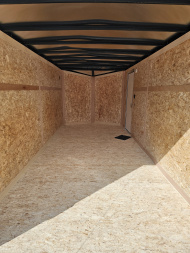 New 2026 US Cargo 7X16 TANDEM AXLE 6' TALL RAMP DOOR 080 POLYCORE SCREWLESS Cargo / Enclosed Trailer