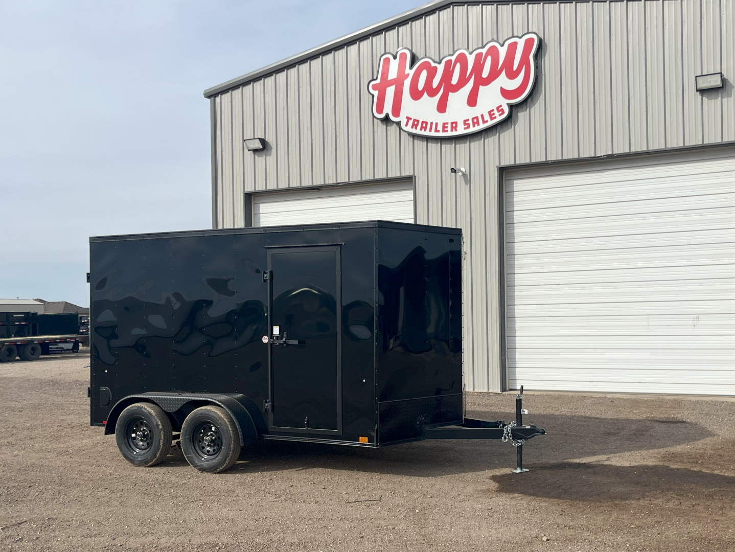 New 2026 Compass 7'x12' Enclosed Cargo Trailer - Indigo DLX