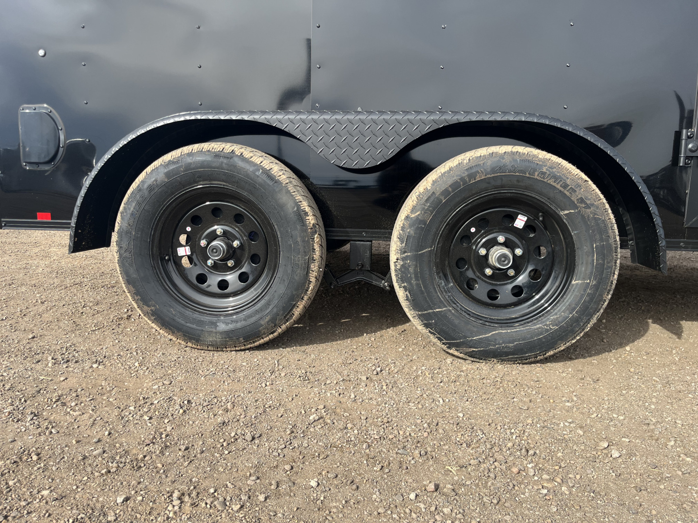 New 2026 Compass 7'x12' Enclosed Cargo Trailer - Indigo DLX