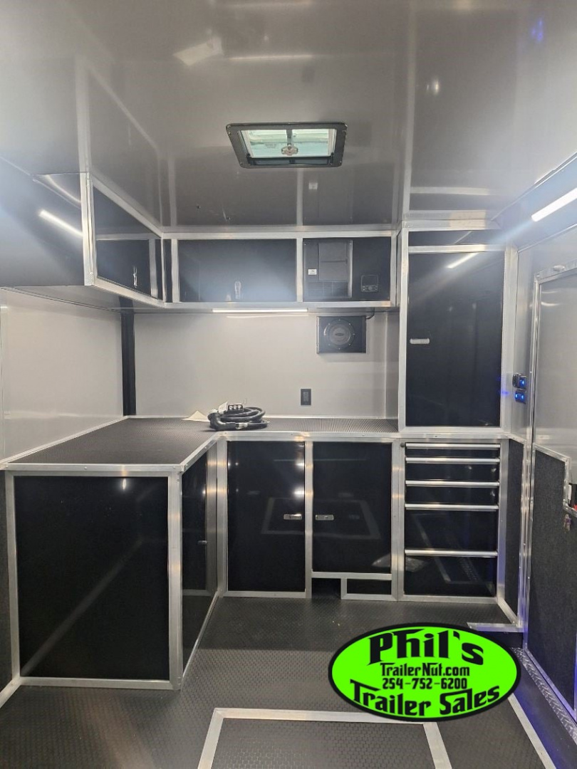 New Haulmark 8.5X24 Car / Racing Trailer ELECTRIC AWNING DELIVERY OUT OF UTAH!