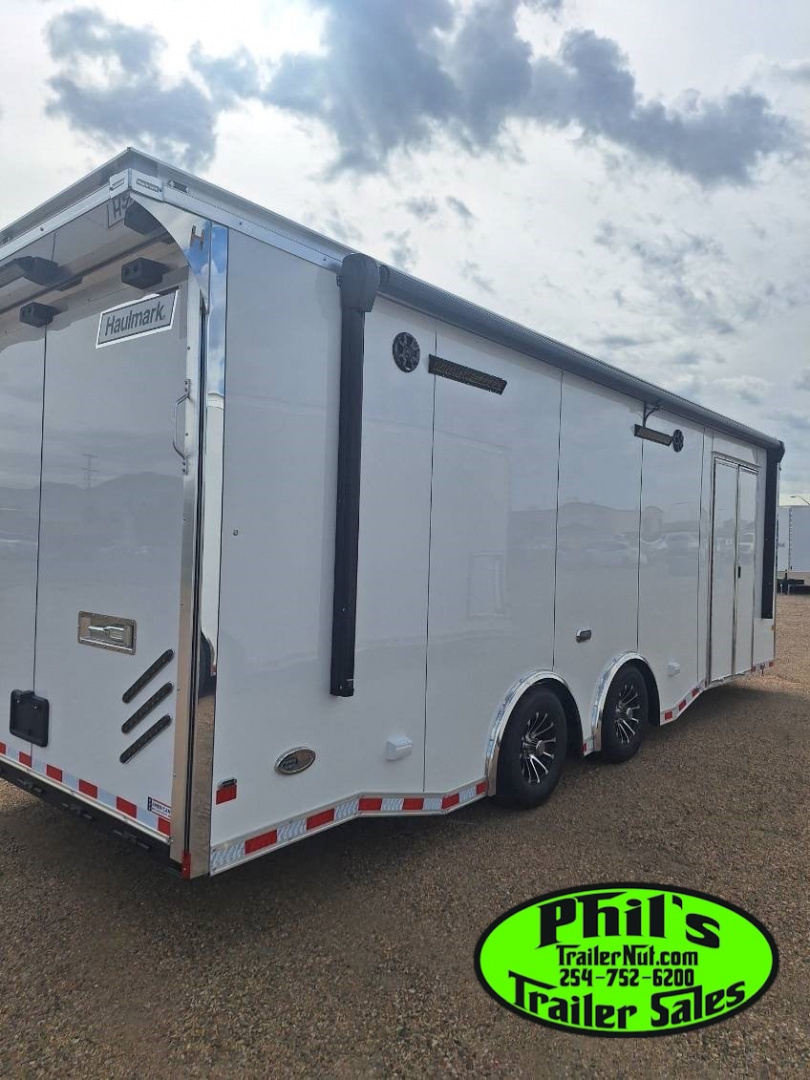 New Haulmark 8.5X24 Car / Racing Trailer ELECTRIC AWNING DELIVERY OUT OF UTAH!