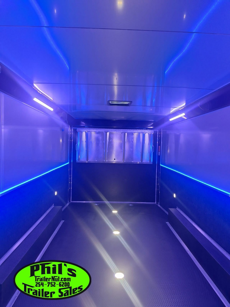 New Haulmark 8.5X24 Car / Racing Trailer ELECTRIC AWNING DELIVERY OUT OF UTAH!