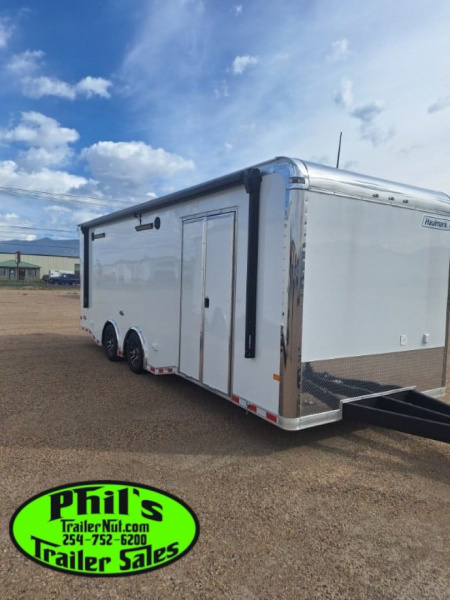 New Haulmark 8.5X24 Car / Racing Trailer ELECTRIC AWNING DELIVERY OUT OF UTAH!