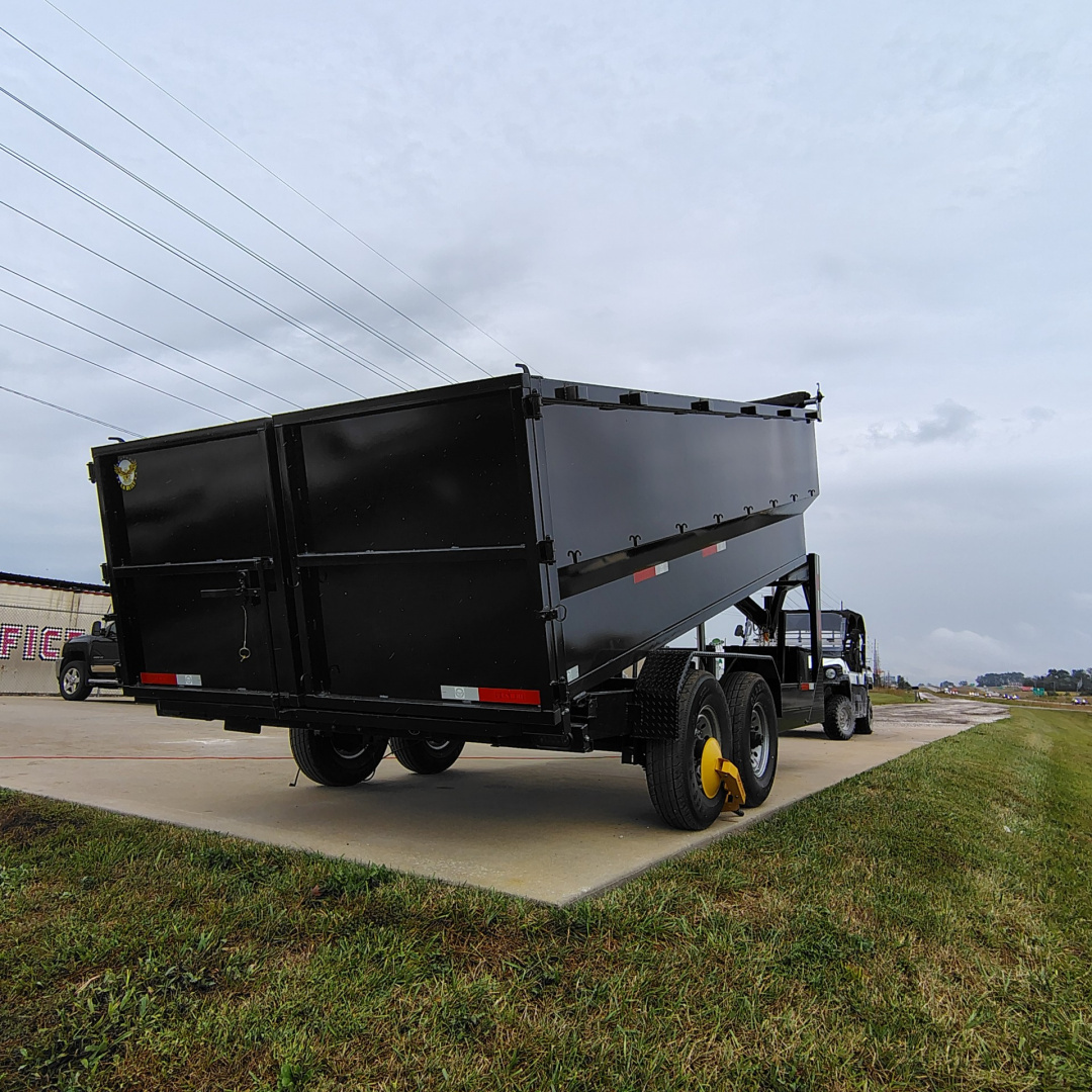 New 2026 U.S Built/Texas Pride 7X16X4 TA GOOSENECK DUMP TRAILER WITH 16K AXLES Dump Trailer