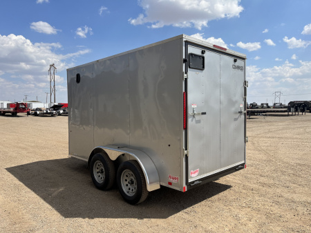 New 2026 Compass 6'x12' Enclosed Cargo Trailer - Indigo DLX