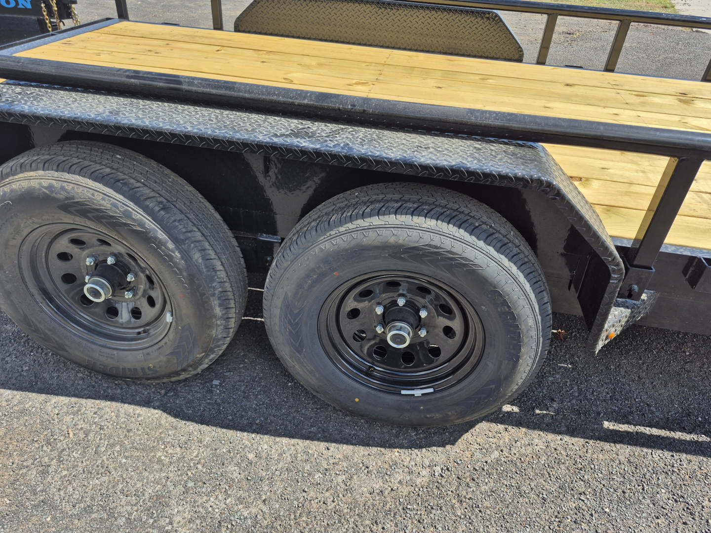 New 2026 Delco Tandem Axle Car Hauler/ 12,000 GVWR/83"X14'