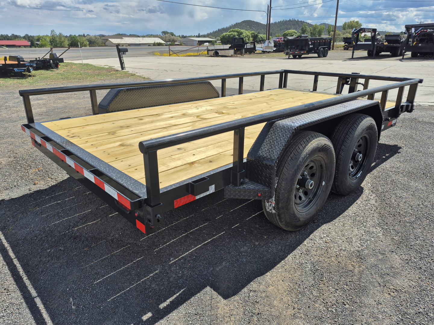 New 2026 Delco Tandem Axle Car Hauler/ 12,000 GVWR/83"X14'