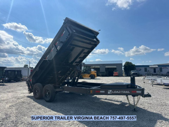 New 2026 Load Trail 7X14 14K Low Pro w/ 2' Sides Dump Trailer