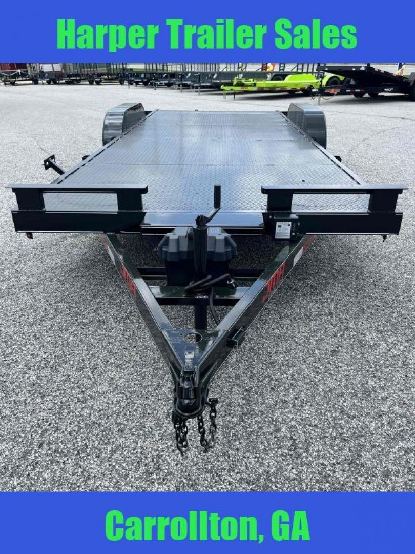 New 2025 82X20 7K DELUXE MODEL STEEL FLOOR CAR HAULER WITH MAG WHEELS