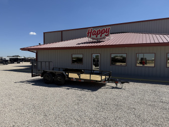 2026 Delco 83"x16' Tandem Axle Utility Trailer - U6