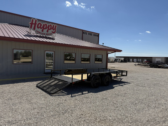 New 2026 Delco 83"x16' Tandem Axle Utility Trailer - U6