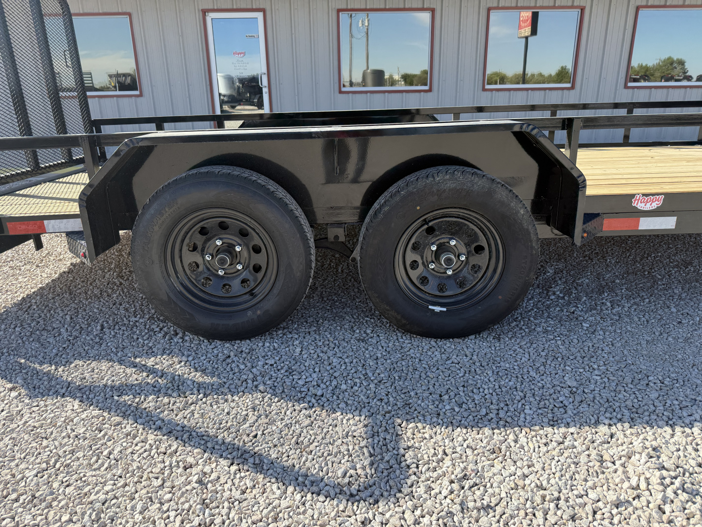 New 2026 Delco 83"x16' Tandem Axle Utility Trailer - U6