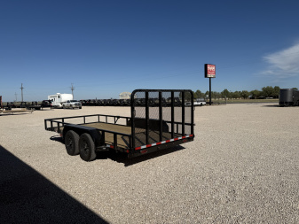 New 2026 Delco 83"x16' Tandem Axle Utility Trailer - U6