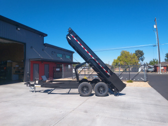 New 2026 Punch 7x14 Dump Trailer