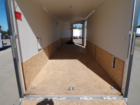 Used 2023 Stealth Predator 7 x 29 Enclosed Snowmobile Trailer - 840