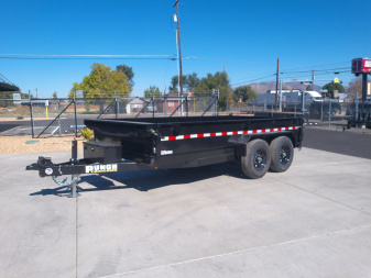 New 2026 Punch 7x14 Dump Trailer