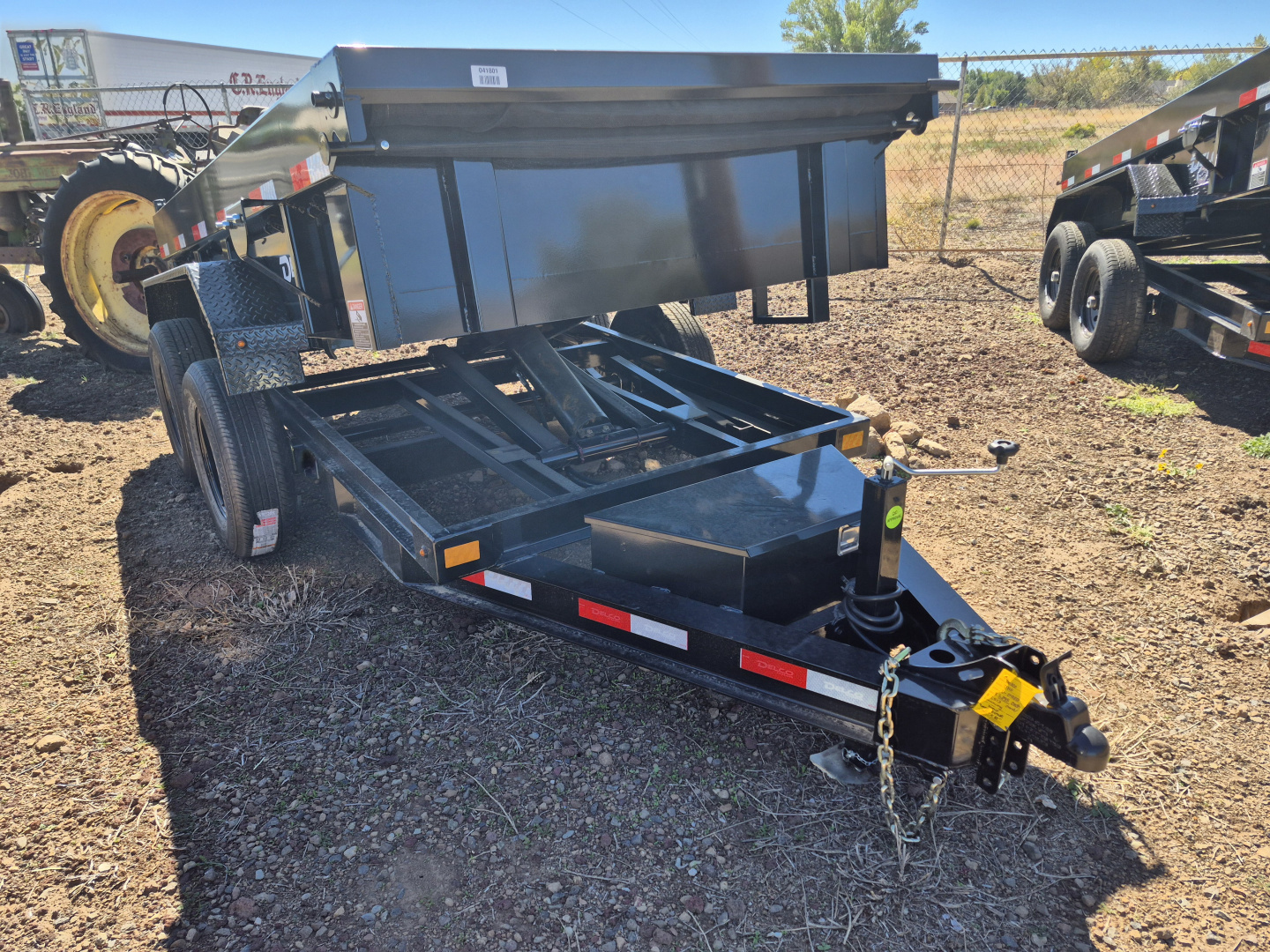 New 2026 Delco Tandem Axle Dump/7,000 GVWR/60"X10'