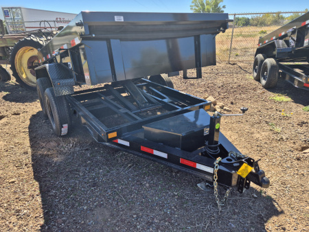 New 2026 Delco Tandem Axle Dump/7,000 GVWR/60"X10'